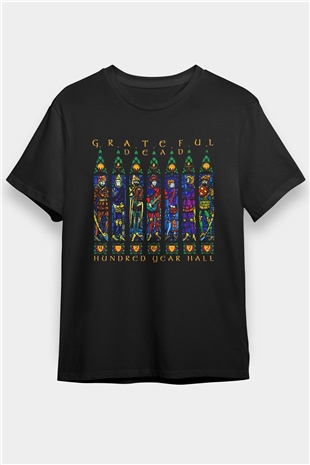 Grateful Dead Siyah Unisex Tişört T-Shirt - TişörtFabrikası