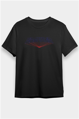 Gravitar Siyah Unisex Tişört