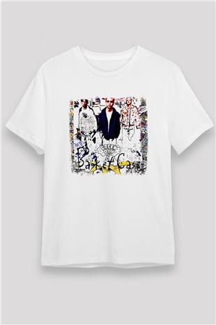 Green Day Baskılı Unisex Beyaz Tişört