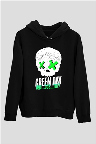Green Day Siyah Unisex Hoodie