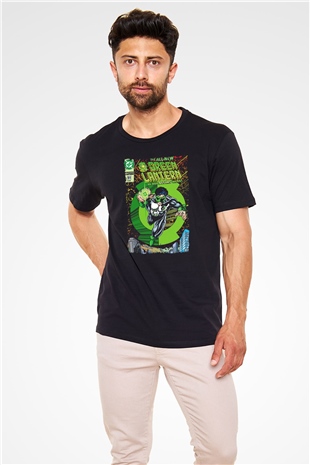 Green Lantern Siyah Unisex Tişört