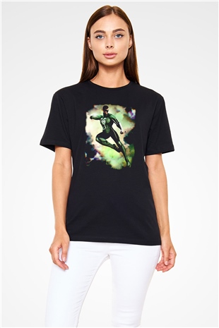 Green Lantern Siyah Unisex Tişört