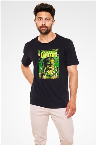Green Lantern Siyah Unisex Tişört