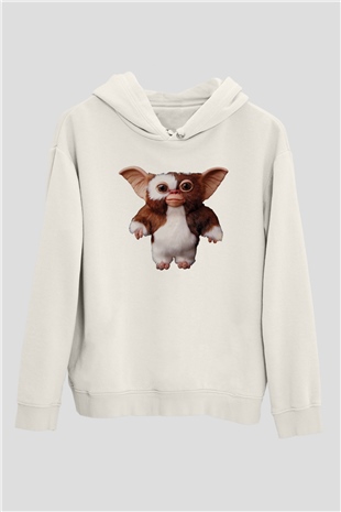 Gremlins Beyaz Unisex Hoodie