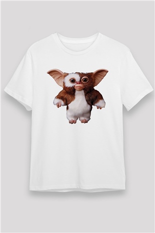 Gremlins Beyaz Unisex Tişört T-Shirt