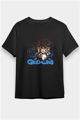 Gremlins Siyah Unisex Tişört T-Shirt