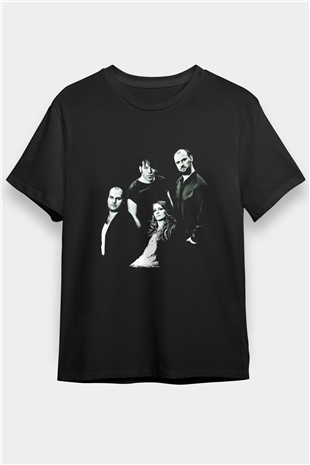 Guano Apes Baskılı Unisex Siyah Tişört
