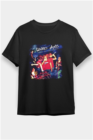 Guano Apes Baskılı Unisex Siyah Tişört
