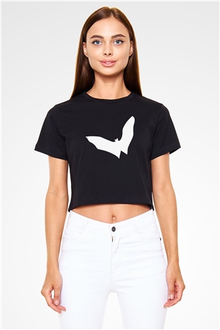 Guano Apes Siyah  Crop Top Tişört
