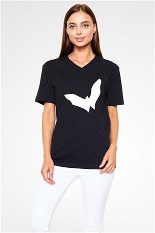 Guano Apes Siyah Unisex V Yaka Tişört