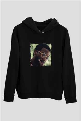 Gucci Mane Baskılı Unisex Siyah Hoodie