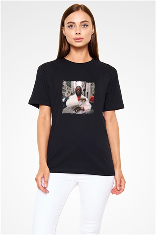 Gucci Mane Baskılı Unisex Siyah Tişört