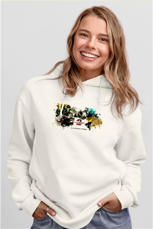 Guild Wars Beyaz Unisex Hoodie