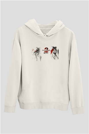 Guild Wars Beyaz Unisex Hoodie