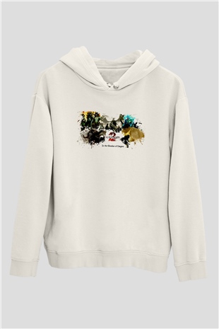 Guild Wars Beyaz Unisex Hoodie