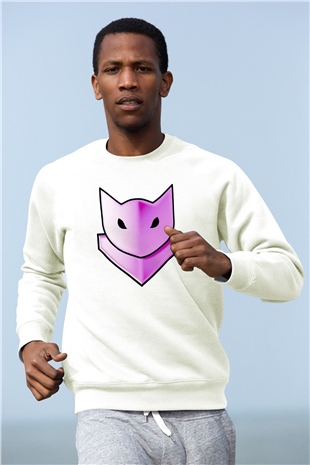 Guild Wars Beyaz Unisex Sweatshirt