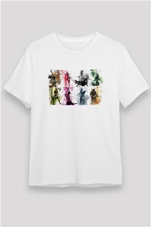 Guild Wars Beyaz Unisex Tişört T-Shirt