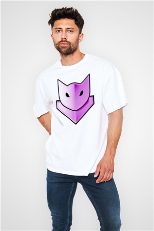 Guild Wars Beyaz Oversize Tişört Oversize T-shirt
