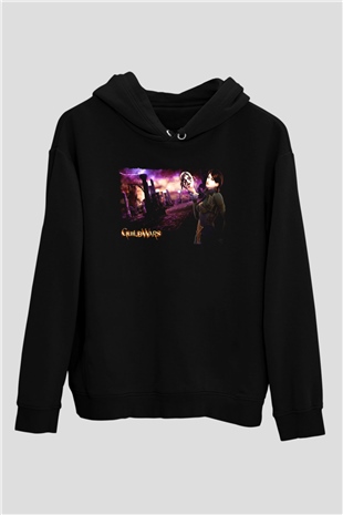 Guild Wars Siyah Unisex Hoodie