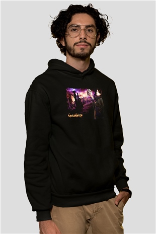 Guild Wars Siyah Unisex Hoodie