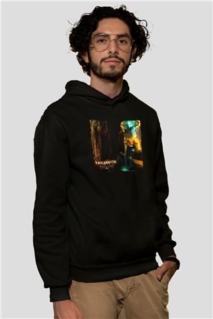 Guild Wars Siyah Unisex Hoodie