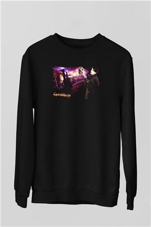 Guild Wars Siyah Unisex Sweatshirt
