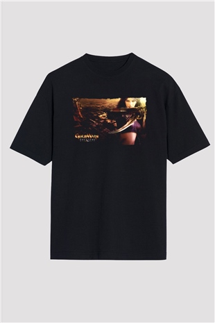 Guild Wars Siyah Oversize Tişört Oversize T-shirt
