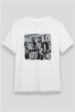Guns N Roses Baskılı Unisex Beyaz Tişört
