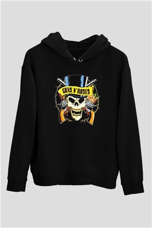 Guns N’ Roses Siyah Unisex Hoodie