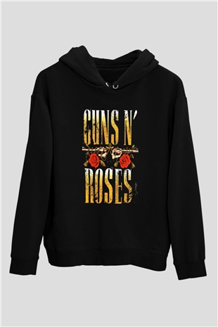 Guns N’ Roses Siyah Unisex Hoodie