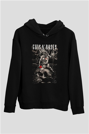 Guns N’ Roses Siyah Unisex Hoodie