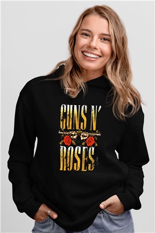 Guns N’ Roses Siyah Unisex Hoodie