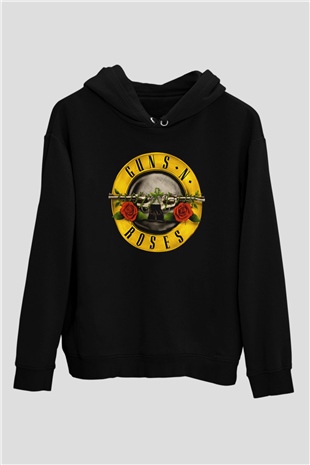 Guns N’ Roses Siyah Unisex Hoodie