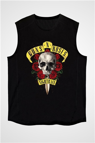 Guns N’ Roses Siyah Unisex Kolsuz Tişört