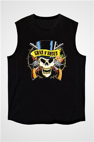 Guns N’ Roses Siyah Unisex Kolsuz Tişört