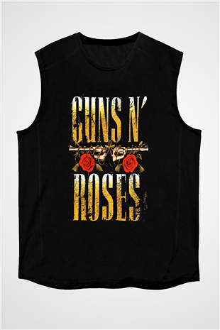 Guns N’ Roses Siyah Unisex Kolsuz Tişört