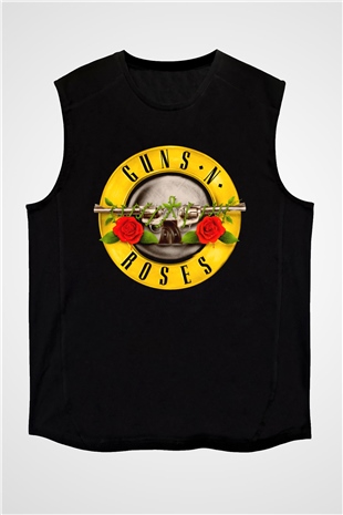 Guns N Roses Siyah Unisex Kolsuz Tişört