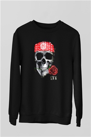 Guns N’ Roses Siyah Unisex Sweatshirt