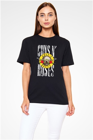 Guns N’ Roses Siyah Unisex Tişört T-Shirt - TişörtFabrikası