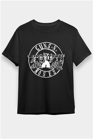 Guns N’ Roses Siyah Unisex Tişört T-Shirt - TişörtFabrikası