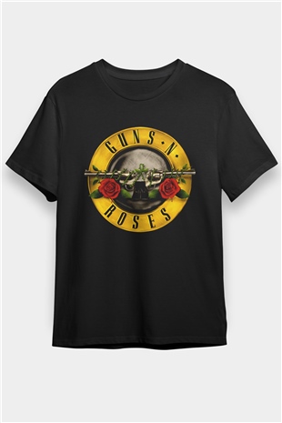 Guns N’ Roses Siyah Unisex Tişört T-Shirt - TişörtFabrikası