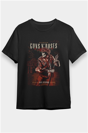 Guns N’ Roses Siyah Unisex Tişört T-Shirt - TişörtFabrikası