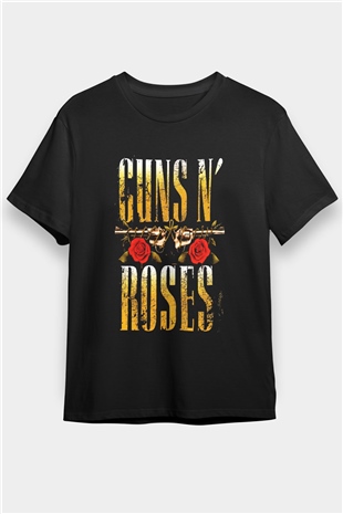 Guns N’ Roses Siyah Unisex Tişört T-Shirt - TişörtFabrikası