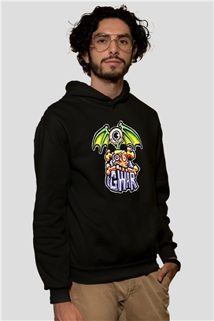 Gwar Siyah Unisex Hoodie