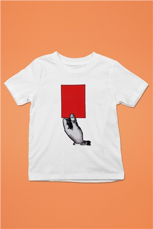 Hakem Beyaz Unisex Çocuk Tişört