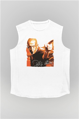 Hakem Beyaz Unisex Kolsuz Tişört