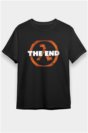 Half-Life Siyah Unisex Tişört T-Shirt