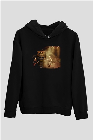 Halford Siyah Unisex Hoodie