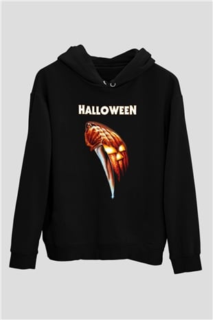 Halloween Siyah Unisex Hoodie