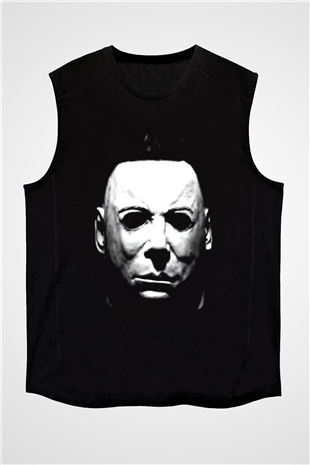 Halloween Siyah Unisex Kolsuz Tişört
